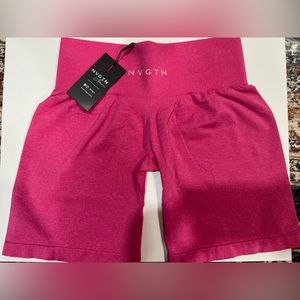 Fuchsia pink NVGTN pro shorts NWT